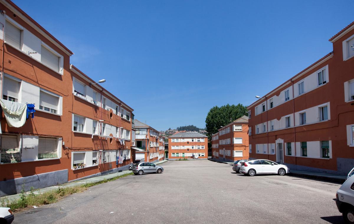 Grupo de Casas Santa Clara en Cabral (Vigo)