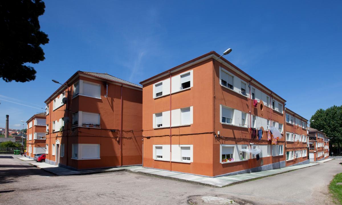 Grupo de Casas Santa Clara en Cabral (Vigo)