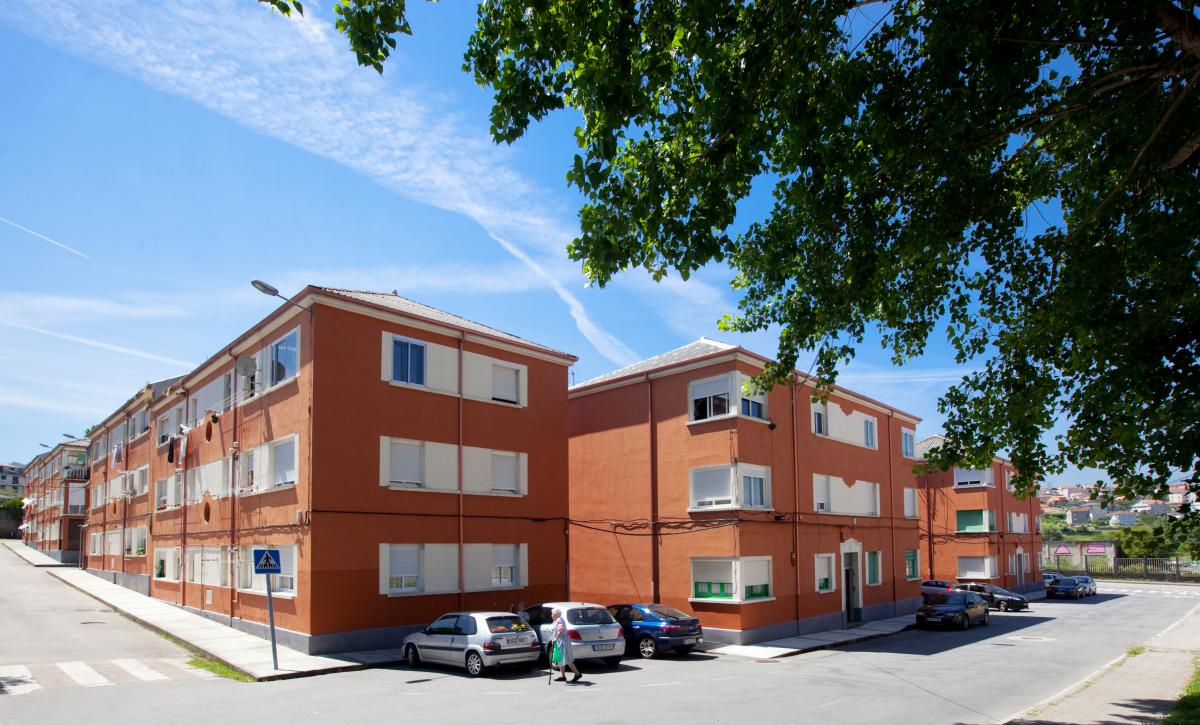 Grupo de Casas Santa Clara en Cabral (Vigo)