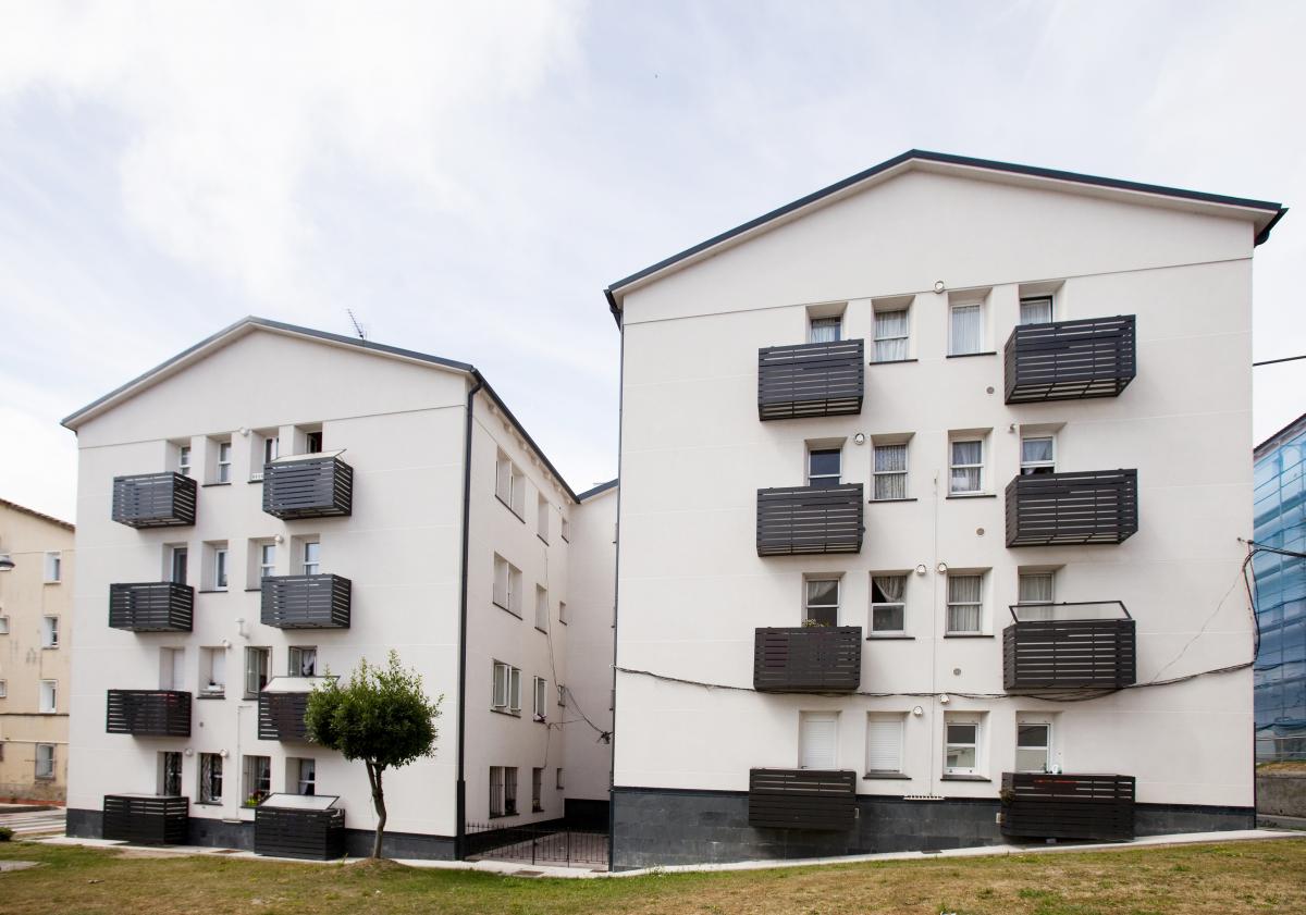 Grupo de Vivendas de Santa Cristina (Palavea) (A Coruña)