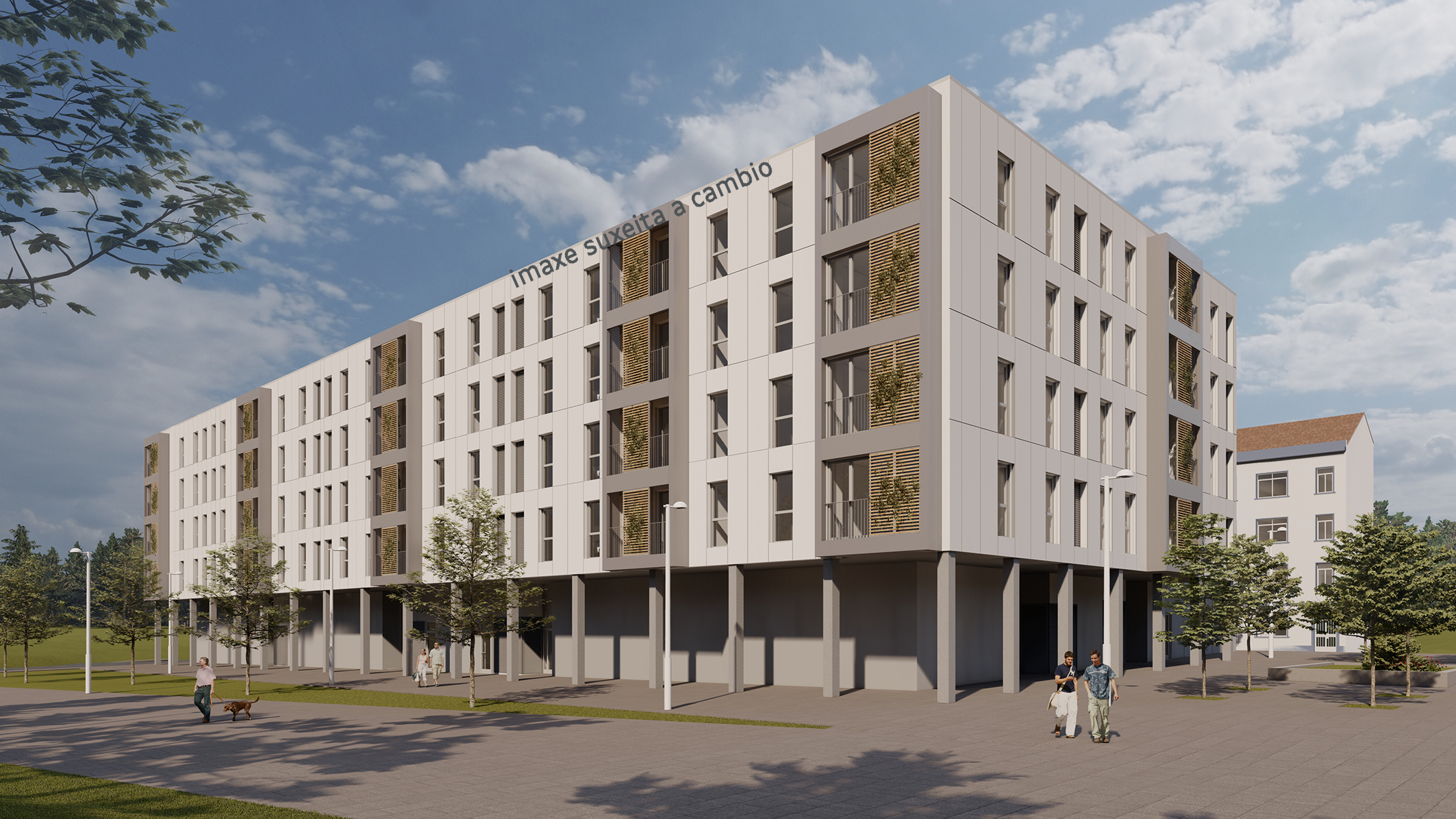 Ferrol. 49 vivendas de promoción pública.