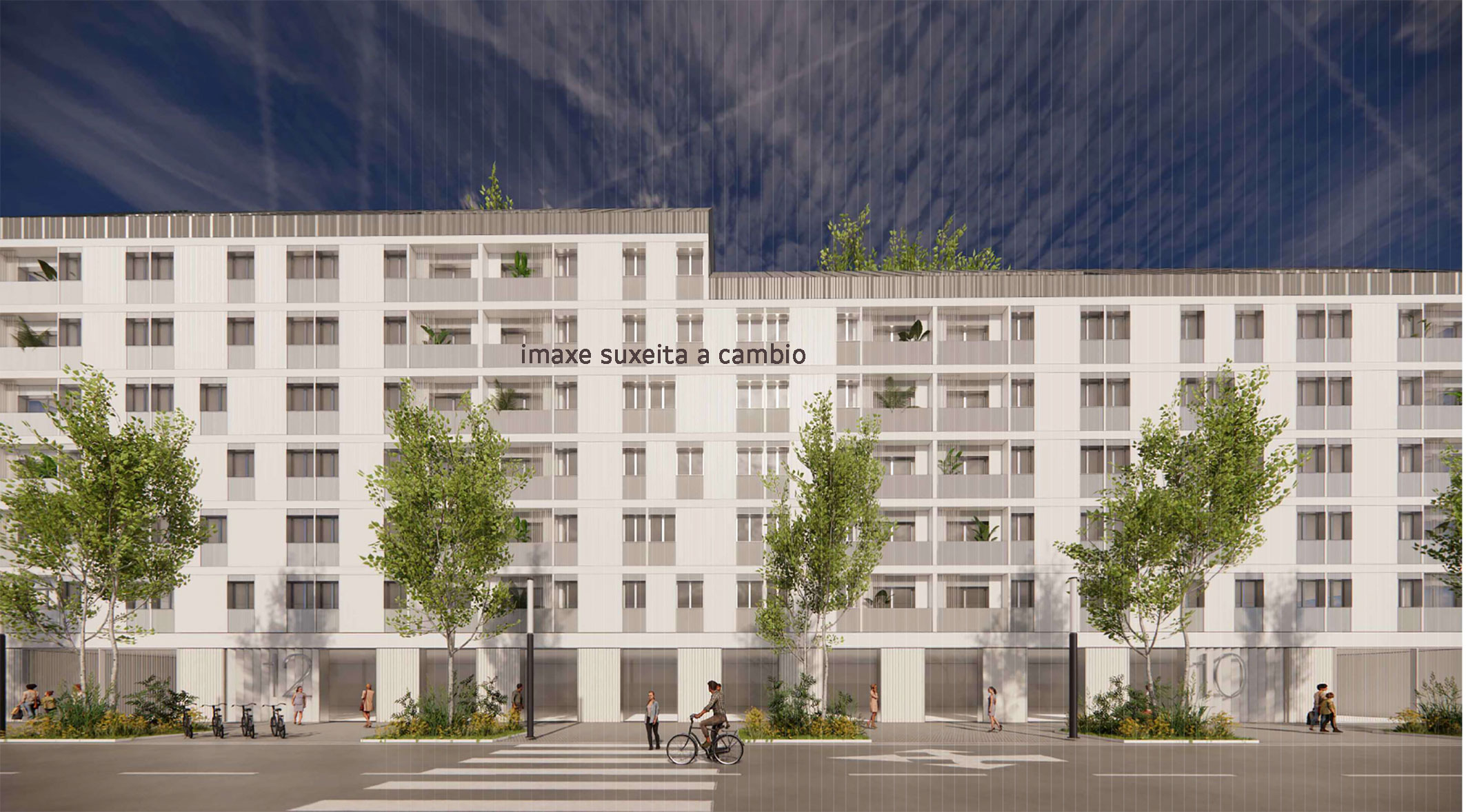 Pontevedra. 53 vivendas de promoción pública.