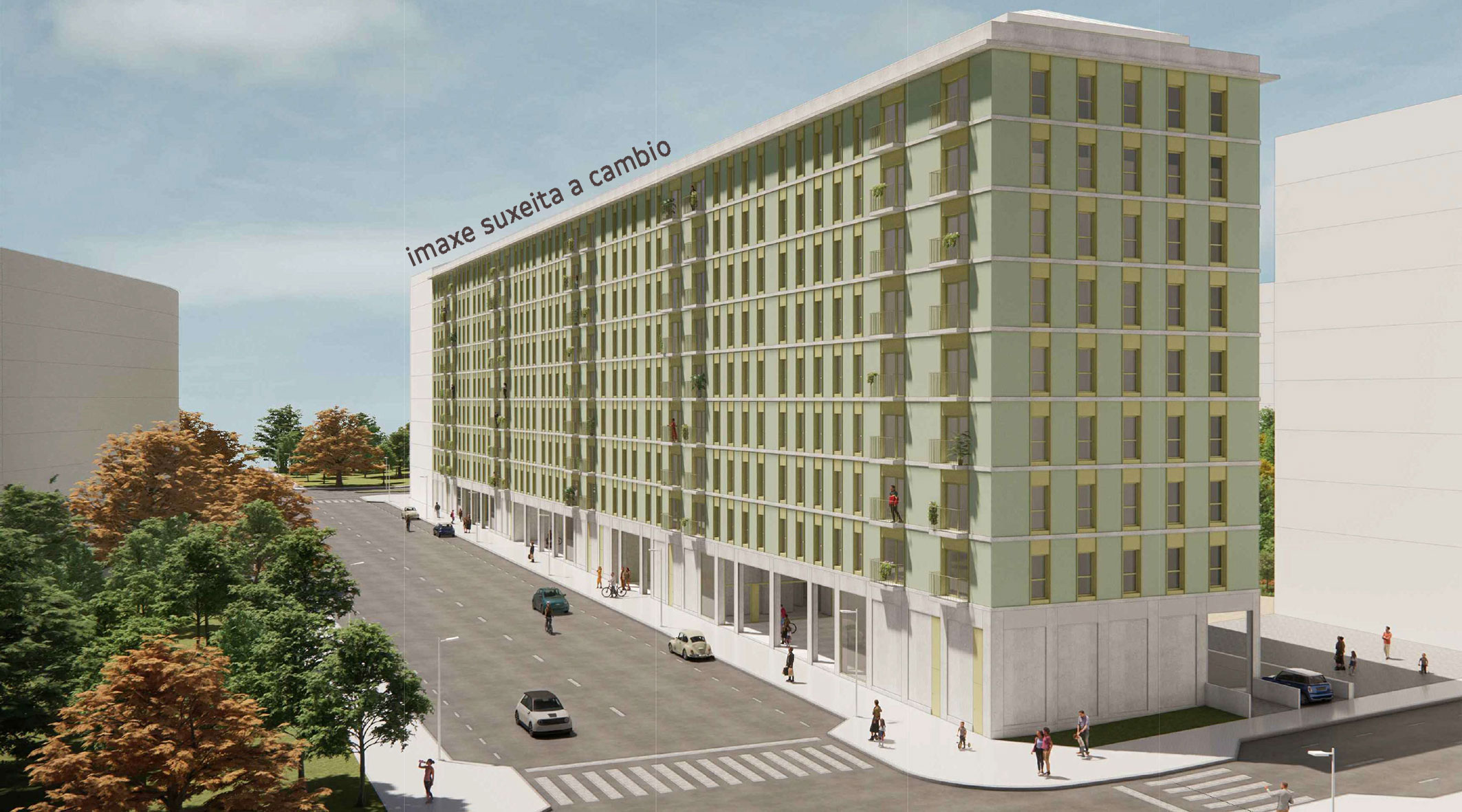 Lugo. 145 vivendas de promoción pública.