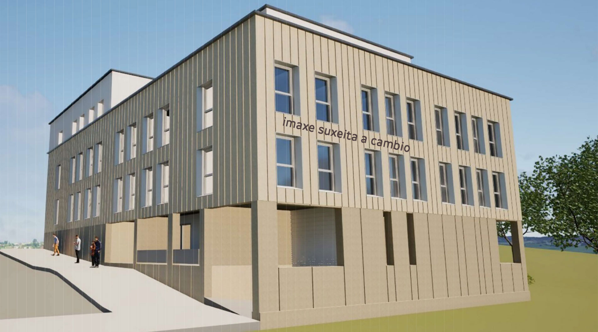 Lalín. 17 vivendas de promoción pública.