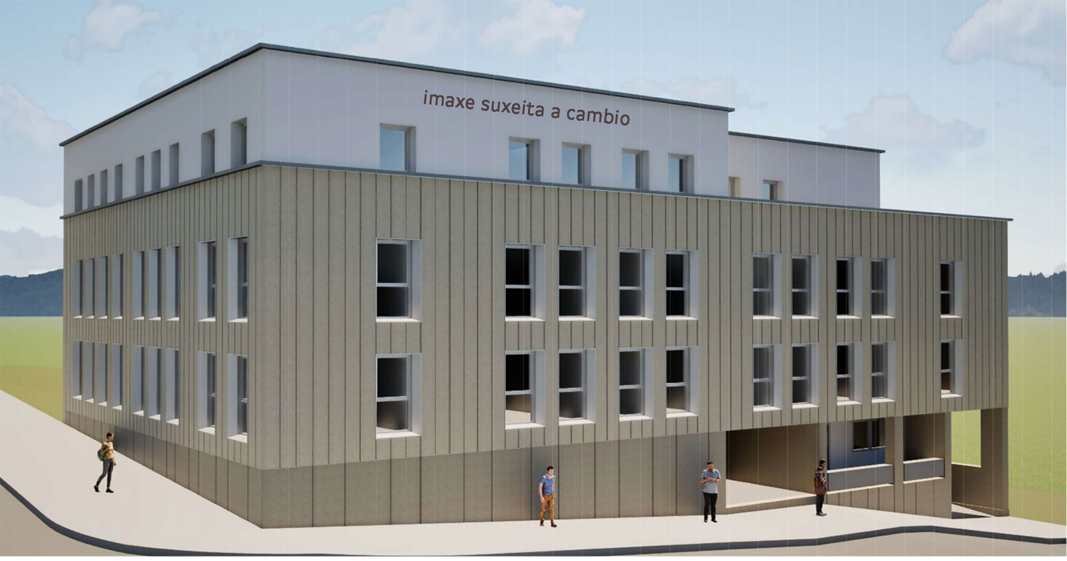 Lalín. 17 vivendas de promoción pública.