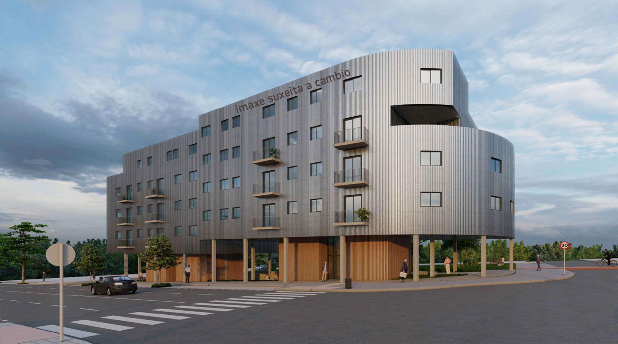 Vigo. 26 vivendas de promoción pública.