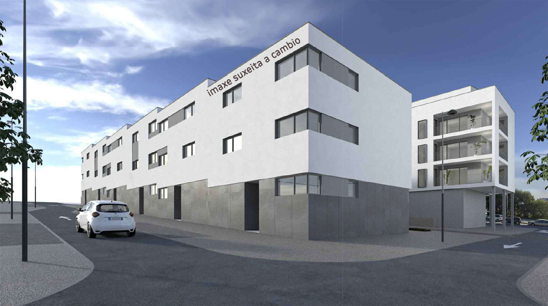 Vigo. 50 vivendas de promoción pública.