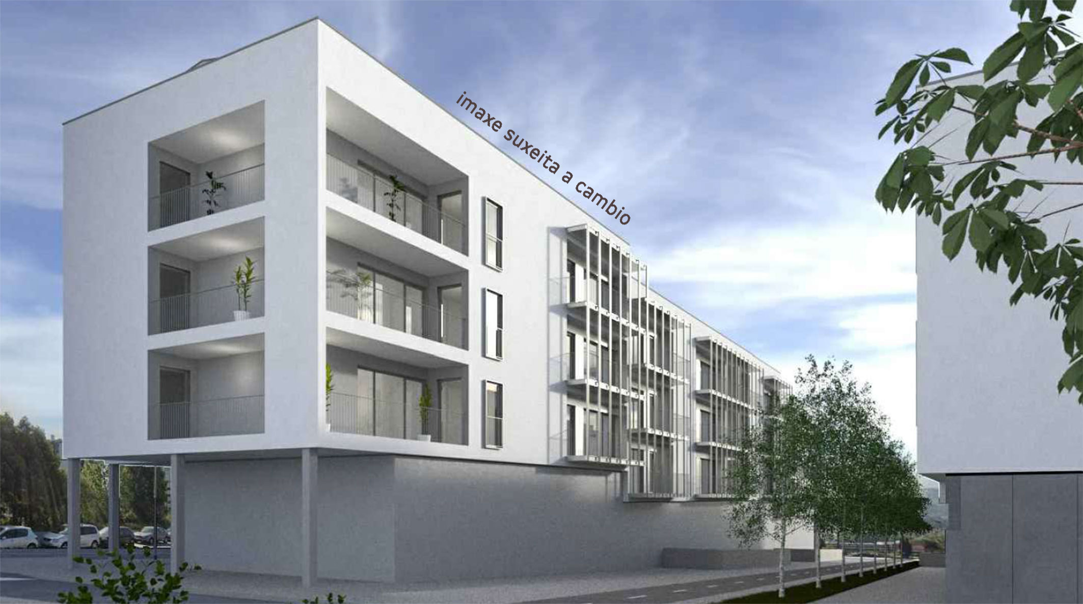 Vigo. 50 vivendas de promoción pública.