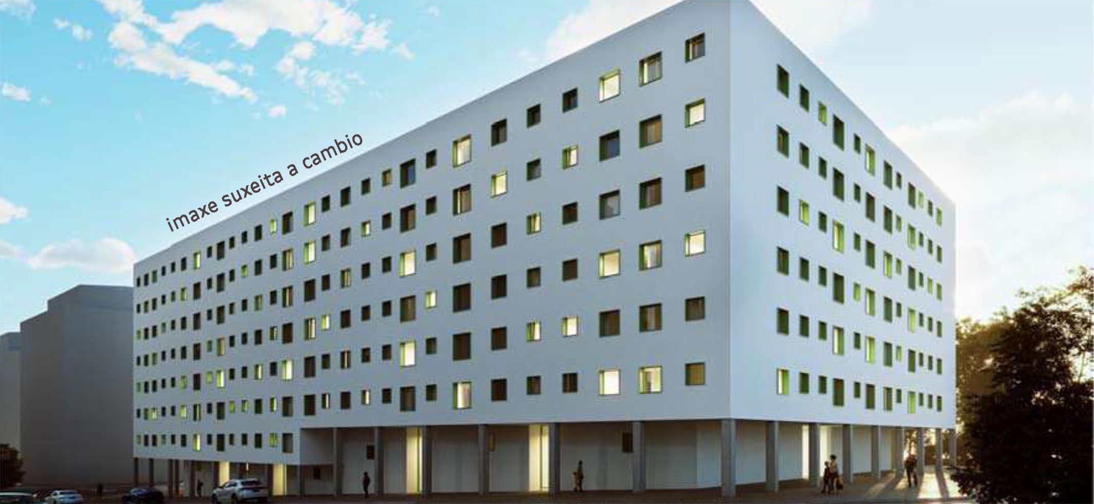 Vigo. 172 vivendas de promoción pública.