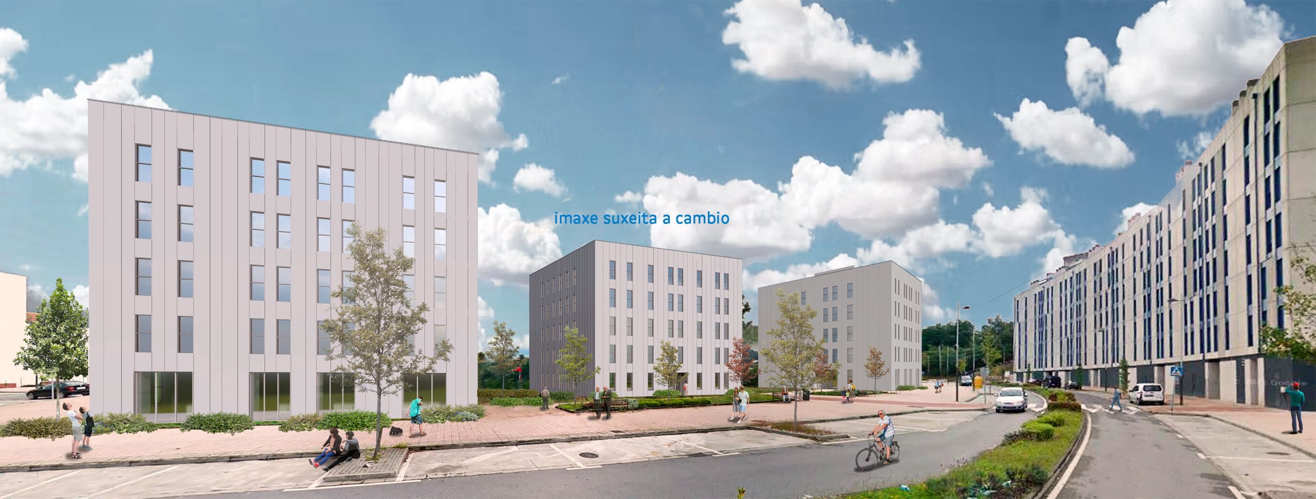 Pontevedra. 56 vivendas de promoción pública.