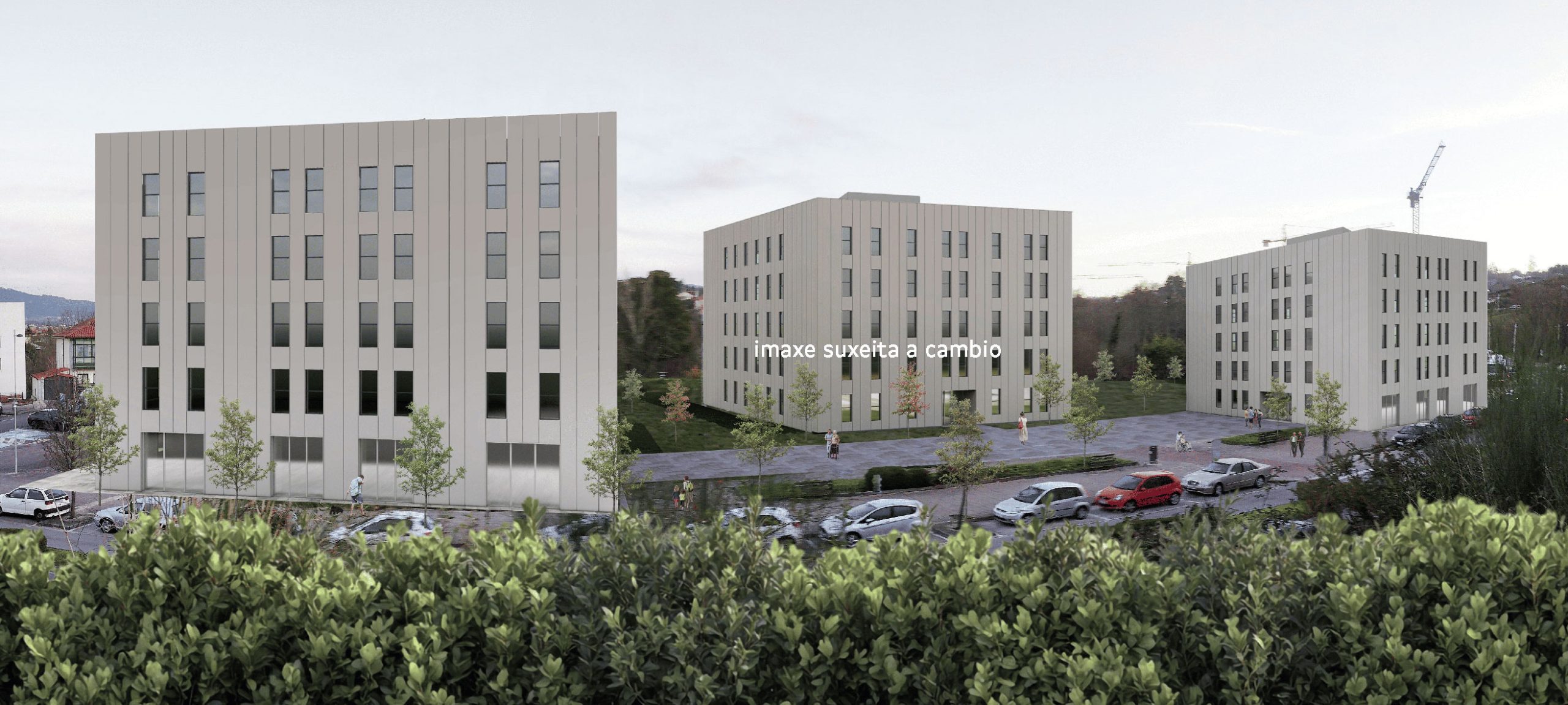 Pontevedra. 56 vivendas de promoción pública.