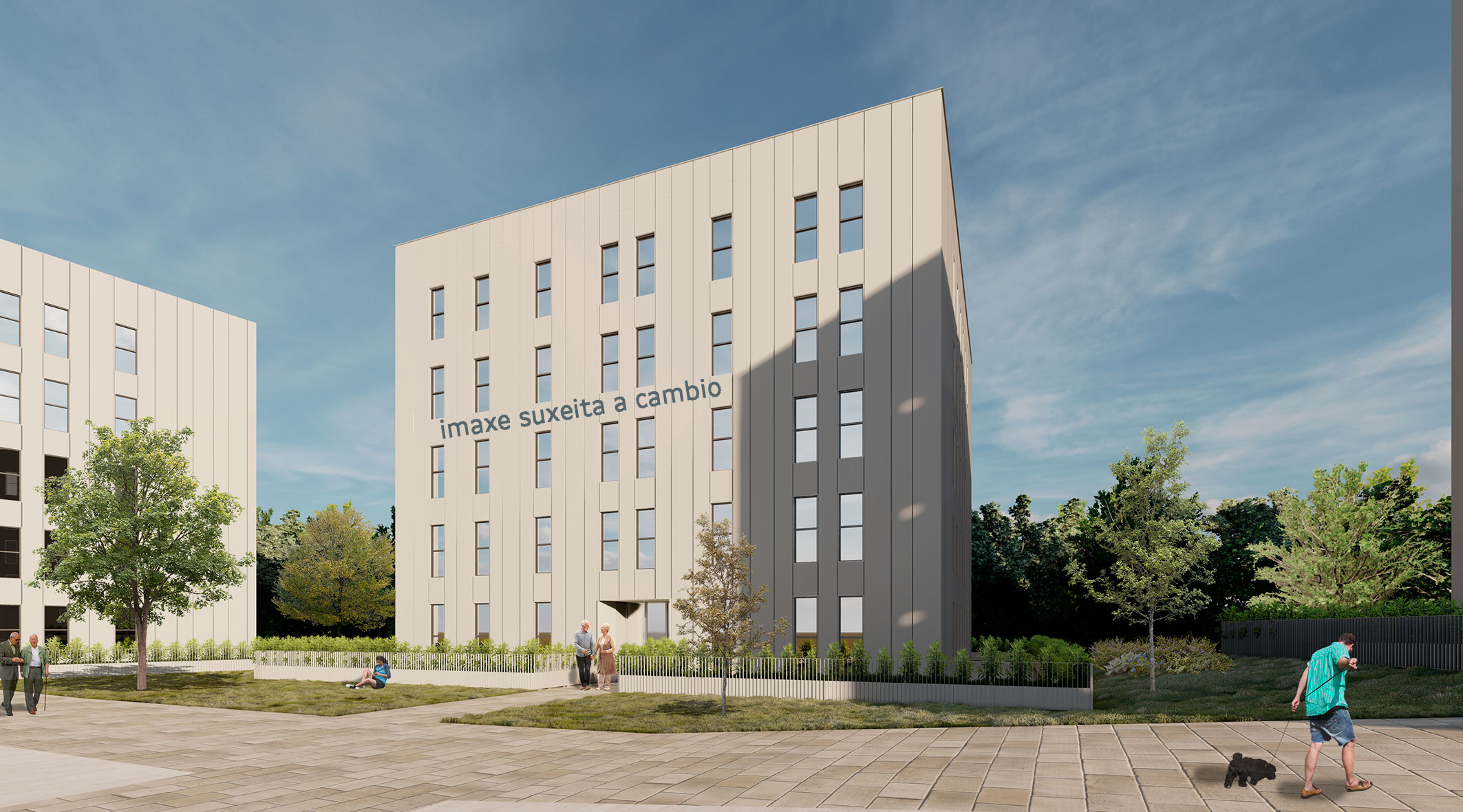 Pontevedra. 56 vivendas de promoción pública.