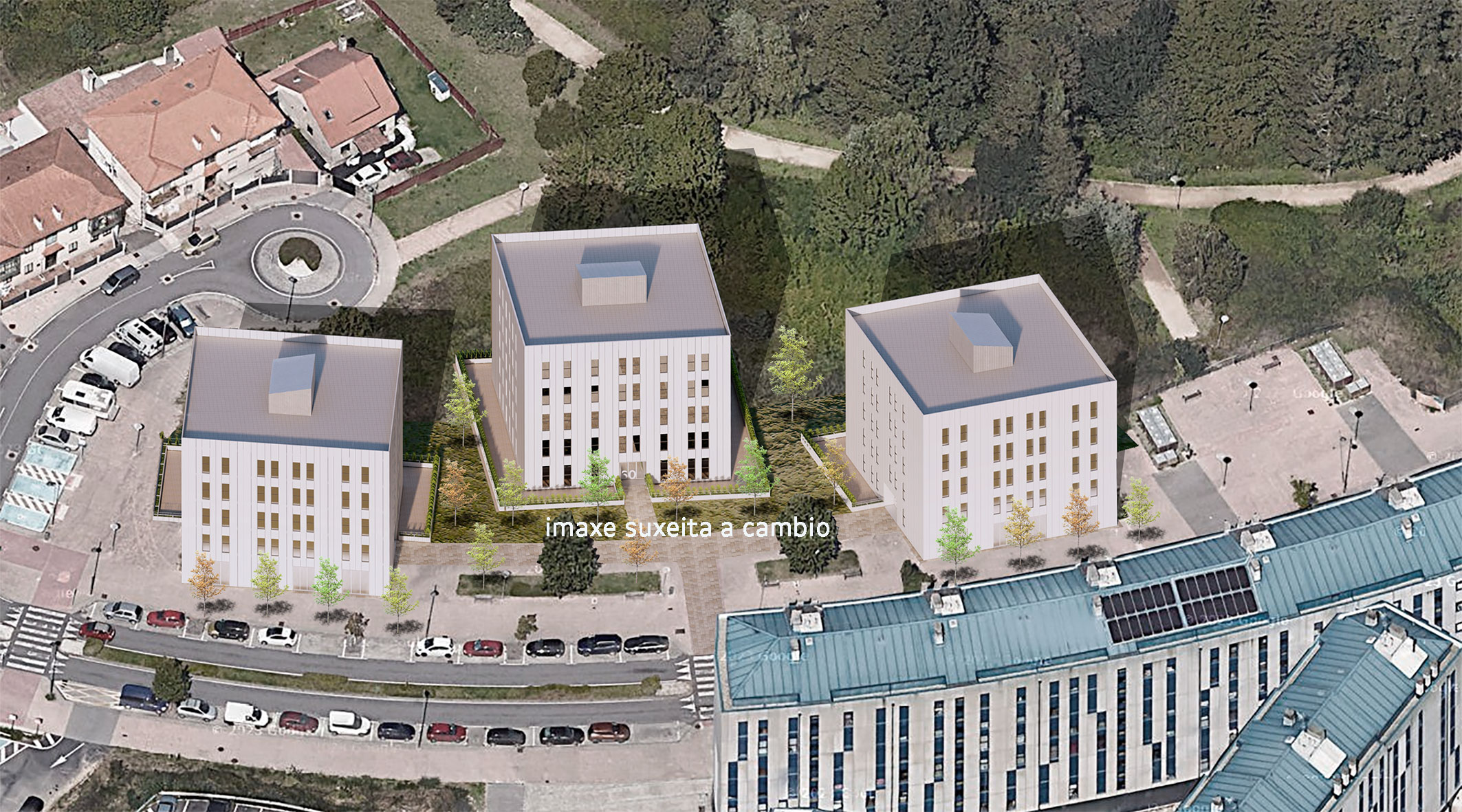 Pontevedra. 56 vivendas de promoción pública.