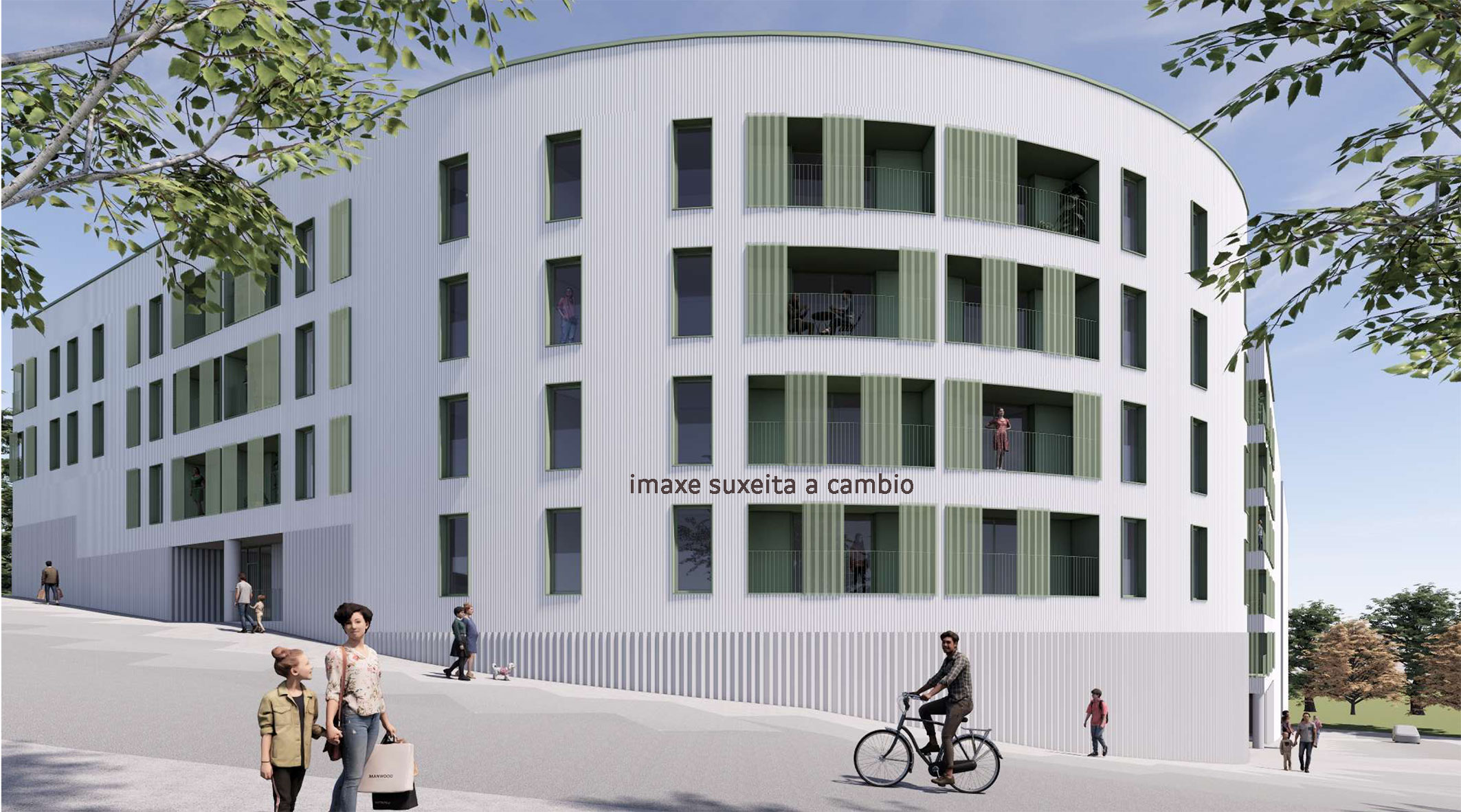 A Coruña. 30 vivendas de promoción pública.