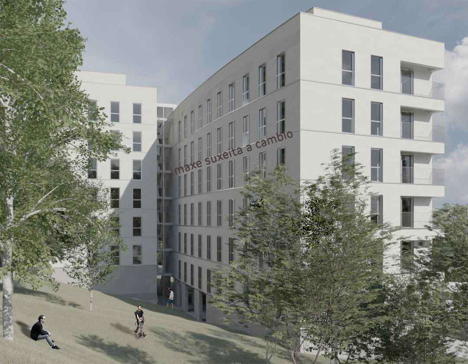 Pontevedra. 54 vivendas de promoción pública.