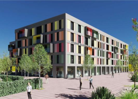 Ferrol. 58 vivendas de promoción pública.