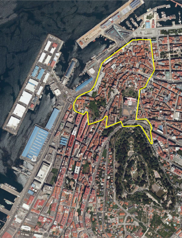 Casco vello de Vigo