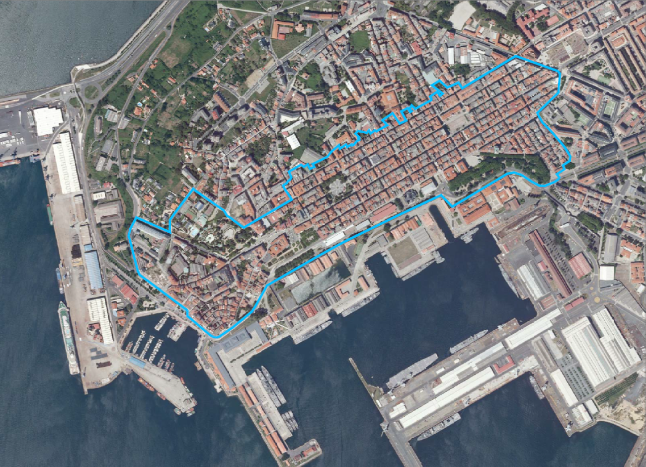 Barrios Históricos A Magdalena e Ferrol Vello